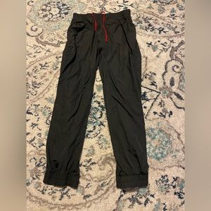 Ralph Lauren RLX Track Pants Womens 8 Sport Side Zipper Black